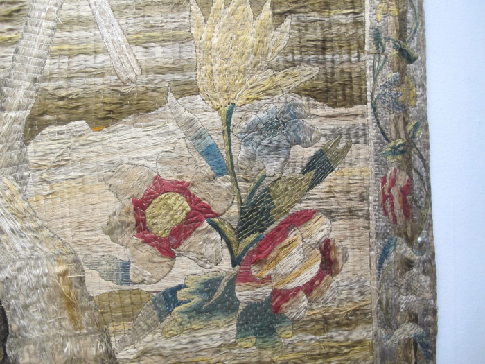 Rare Italian Floss Silk Tapestry