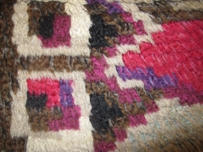 Art Deco Scandinavian Wool Pile Rug