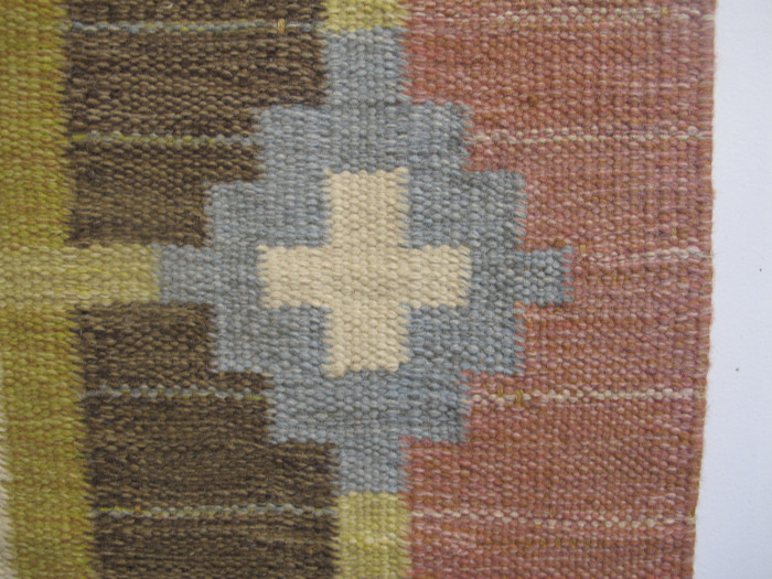 Mid-Century Swedish Kilim Runner