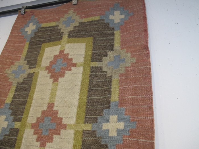 Mid-Century Swedish Kilim Runner