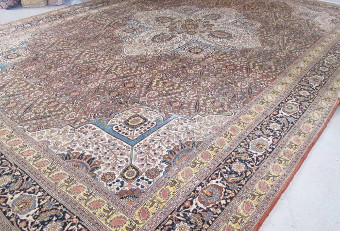 Exceptional Haji Jalili Tabriz Carpet