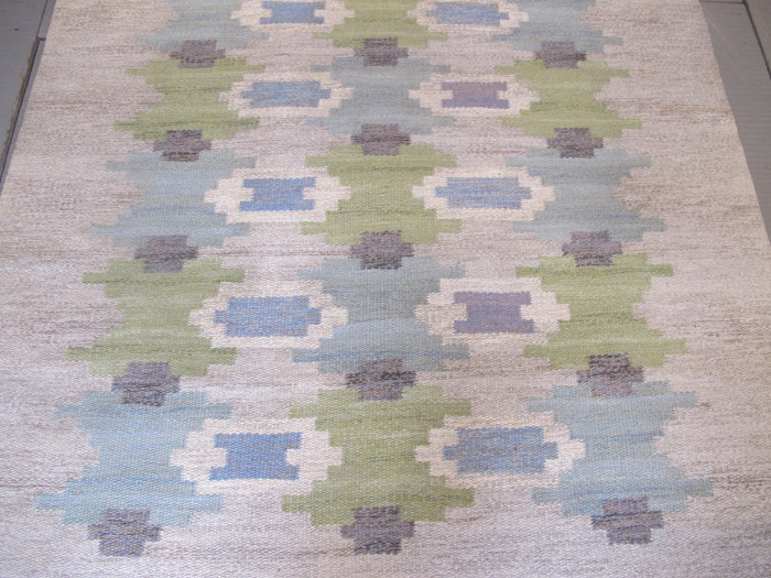 Swedish Kilim Designed by Judith Johansson