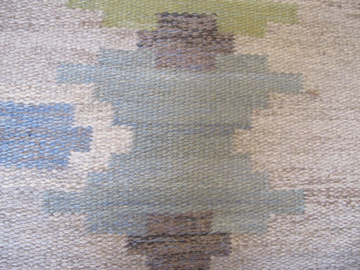 Swedish Kilim Designed by Judith Johansson