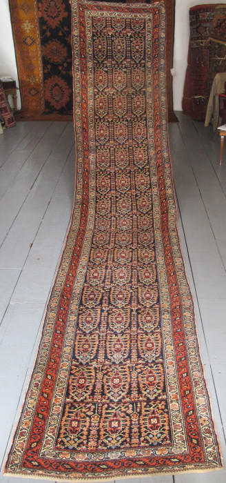 Kurdish Runner with Repeating Botehs