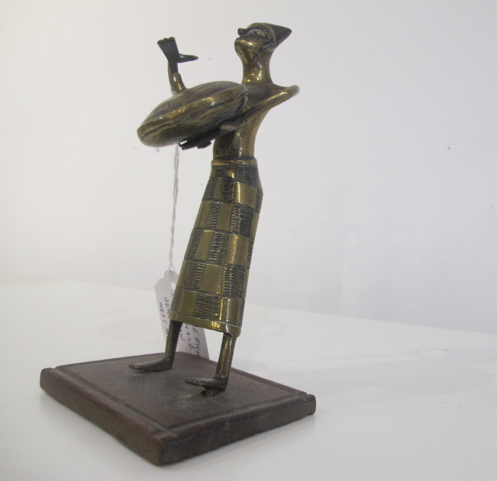 Benin Bronze Figure