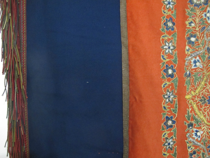 Exceptional Anglo-Indian Embroidered Cover