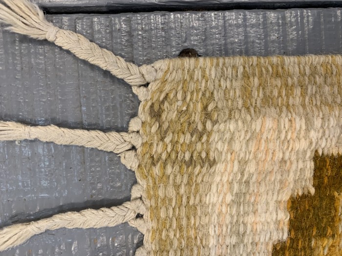 Swedish Kilim woven by Ingegerd Silow