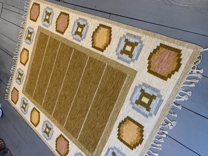 Swedish Kilim woven by Ingegerd Silow