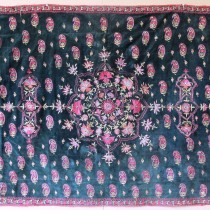 Image of Indian Embroidery on Velvet