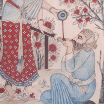 Image of Fine Persian Khalamkari Panel