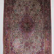 Image of Fine Silk Kashan Rug