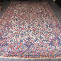 Image of Fine Kirman Laver Carpet