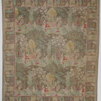 Image of Qajar Block Printed and Painted Textile
