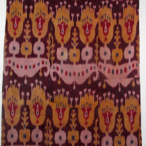 Image of Silk Ikat Panel, Uzbekistan