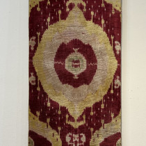 Image of Velvet Ikat Fragment