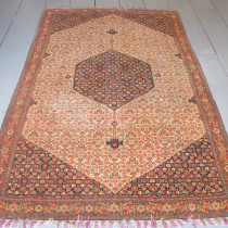 Image of Very Fine Silk-Based Senneh Rug