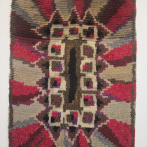 Image of Art Deco Scandinavian Wool Pile Rug