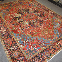 Image of Cheerful Heriz Carpet