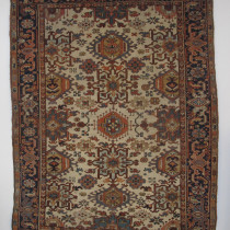 Image of Ivory Ground Heriz Carpet