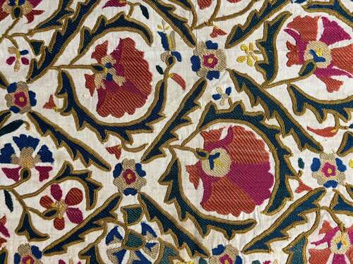 Fine Silk Embroidered Suzani, Bokhara, Circa 1860, 1.27m X 0.94m