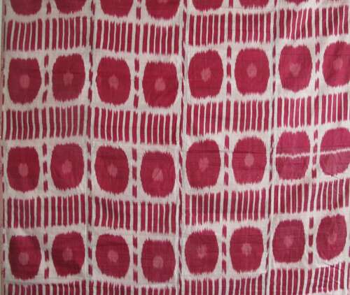 Silk Ikat Panel, Uzbekistan, Circa 1890, 2.36m X 1.57m