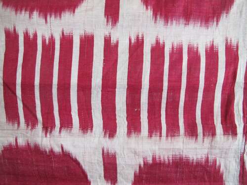 Silk Ikat Panel, Uzbekistan, Circa 1890, 2.36m X 1.57m