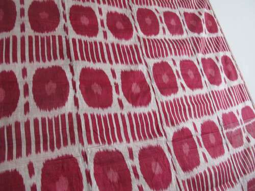 Silk Ikat Panel, Uzbekistan, Circa 1890, 2.36m X 1.57m