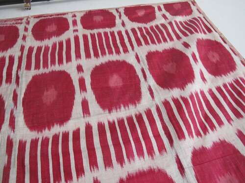 Silk Ikat Panel, Uzbekistan, Circa 1890, 2.36m X 1.57m