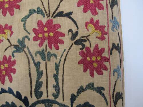 Silk Embroidered Suzani, 2.70m X 1.60m