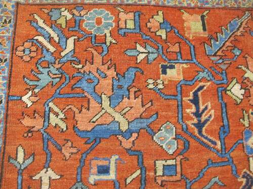 Fine Heriz Carpet, North-west Persia, Circa 1890, 3.54m X 2.77m