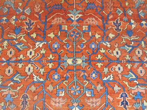 Fine Heriz Carpet, North-west Persia, Circa 1890, 3.54m X 2.77m
