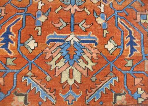 Fine Heriz Carpet, North-west Persia, Circa 1890, 3.54m X 2.77m