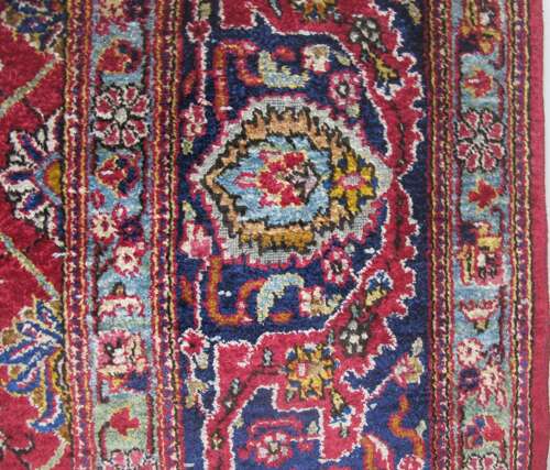 Fine Silk Kashan Rug, Central Persia, Circa 1930, 2.10m X 1.28m