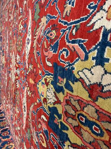 Sultanabad Carpet , Persia, Circa 1890, 3.70m X 3.00m