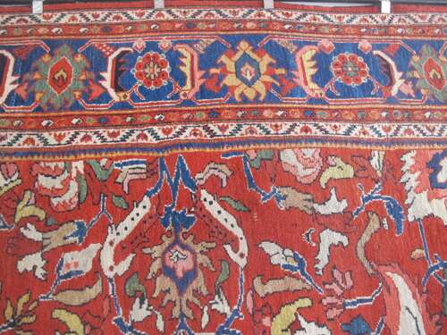 Sultanabad Carpet , Persia, Circa 1890, 3.70m X 3.00m
