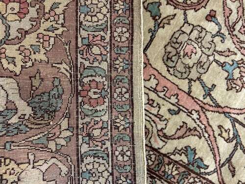 'Benlian' Tabriz Carpet, North-west Persia, Circa 1930, 3.93m X 2.98m