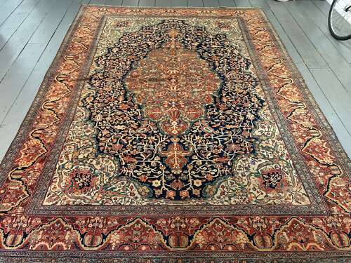 Fine Fereghan Carpet, Persia, Circa 1890, 3.63m X 2.73m