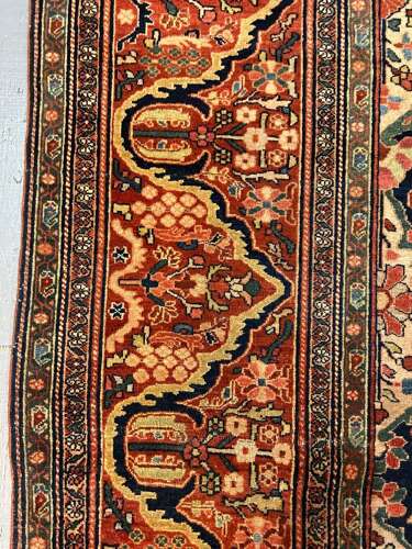 Fine Fereghan Carpet, Persia, Circa 1890, 3.63m X 2.73m