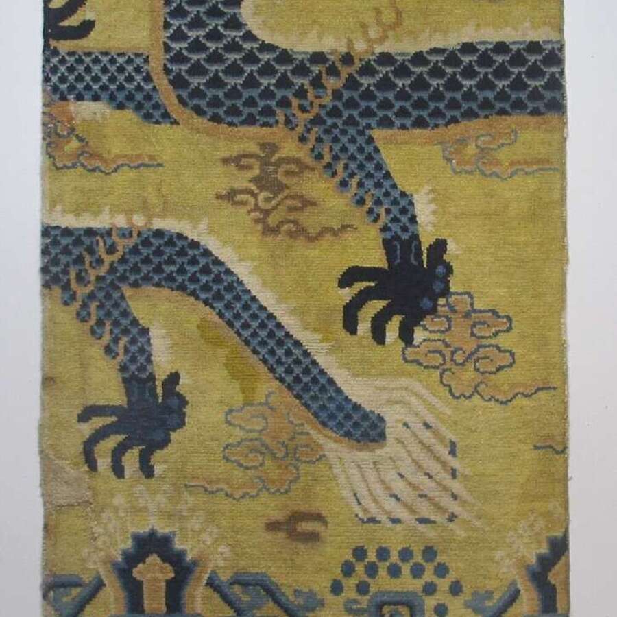 Ningshia Pillar Rug, Northern Chinese, Mid-19th Century, 1.62m X 0.72m
