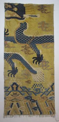 Ningshia Pillar Rug, Northern Chinese, Mid-19th Century, 1.62m X 0.72m
