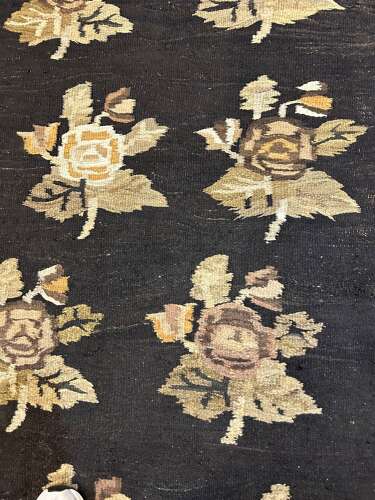Ukrainian Wool Kilim, Circa 1890, 3.44m X 2.28m