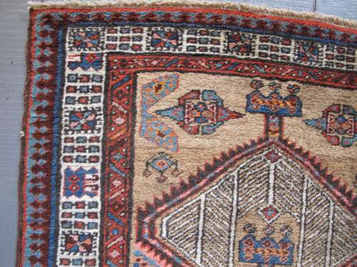 Long And Narrow North-west Persian Runner, Circa 1900, 4.53m X 0.86m
