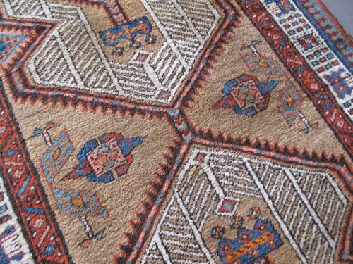 Long And Narrow North-west Persian Runner, Circa 1900, 4.53m X 0.86m