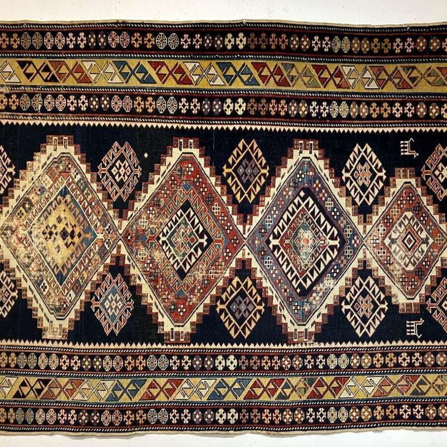 Fine Shirvan Rug, Caucasus, Circa 1880, 1.42m X 2.42m