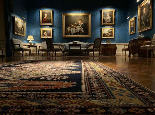 Fine Shirvan Rug, Caucasus, Circa 1880, 1.42m X 2.42m
