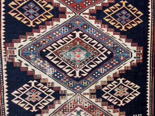 Fine Shirvan Rug, Caucasus, Circa 1880, 1.42m X 2.42m