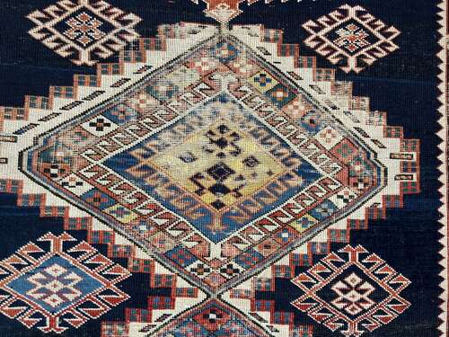 Fine Shirvan Rug, Caucasus, Circa 1880, 1.42m X 2.42m