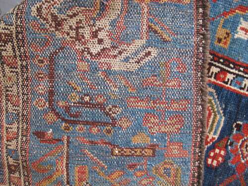 Persian Hamadan Rug, Late 19th Century, 1.77m X 1.08m