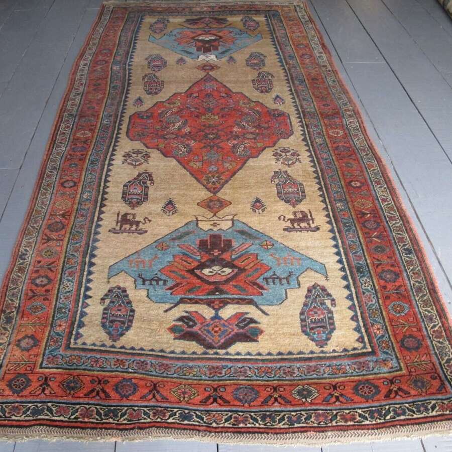 Kurd-bidjar Long Rug, Persia, Circa 1870, 2.90m X 1.38m