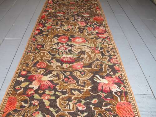 Karabagh Runner With European Design, Caucasus, Circa 1870, 4.57m X 1.17m